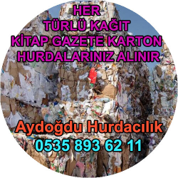 Küçükçekmece Hurda Karton Kağıt Kitap Alım Servisi